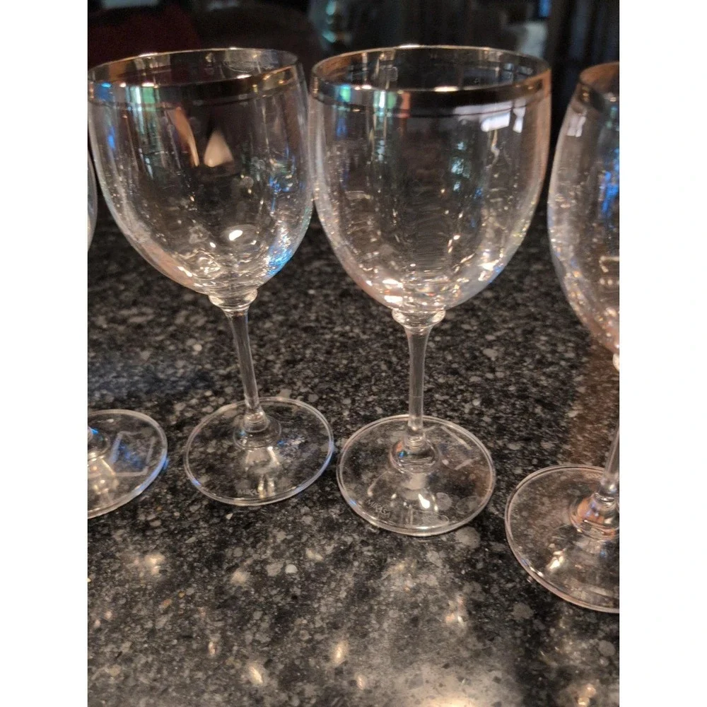 Vtg Mikasa Crystal Stephanie Water Goblet 7 1/2